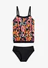 Oversize-Tankini mit verstellbaren Trägern (2-tlg.Set), bonprix
