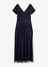 Kleid mit Pailletten, bonprix