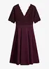 Cocktailkleid aus softem Scuba mit Spitze, bonprix