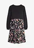 Set aus Umstands- und Stillkleid mit Sweatshirt (2-teiliges Set), bonprix
