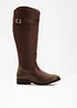Weitschaftstiefel mit Schnalle, bonprix