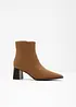 Bottines à talon carré, bonprix