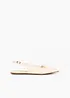 Sling-Ballerinas mit dekorativem Riemen, bonprix