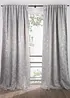 Jacquard Fleece Vorhang mit Glanz (1er Pack), bonprix