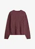 Pullover mit Zopfmuster, bonprix