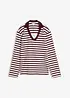2 in 1 Poloshirt mit V-Ausschnitt, bonprix