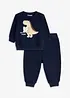 Sweat-shirt et pantalon 100% coton (ens. 2 pces), bonprix