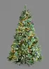 Sapin de Noël LED avec neige artificielle, bonprix