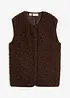Gilet sans manches en sherpa, bonprix
