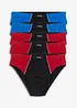 Lot de 5 slips maxi, bonprix