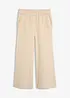 Pantalon en velours de coton côtelé extensible, taille haute, bonprix