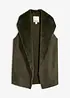 Gilet sans manches en peluche, bonprix
