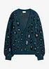 Strickjacke mit Jacquardmuster, bonprix