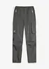 Stretch-Softshell-Cargohose mit Weitenverstellung, wasserabweisend, bonprix