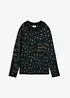 Feinstrickpullover im Leoprint-Design, bonprix