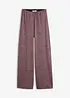 Palazzo-Hose in Strickoptik, bonprix
