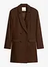 Blazer long en Punto di Roma, bonprix