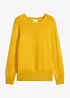 Fledermaus-Pullover mit Viskose-Anteil, bonprix