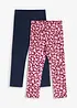 Lot de 2 leggings Lurchi en coton extensible, Lurchi
