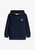 Sweat zippé à capuche Lurchi en coton doux, Lurchi