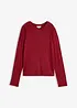 T-shirt manches longues en viscose extensible, bonprix