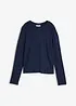 T-shirt manches longues en viscose extensible, bonprix