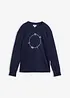 Langarmshirt mit schwerer Baumwolle, bonprix