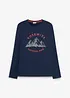 T-shirt manches longues 100% coton, bonprix