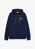 Sweat zippé à capuche, regular, bonprix