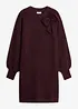 Strickkleid mit Schleifen-Applikation, bonprix