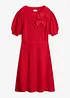 Robe en maille avec nœuds appliqués, bonprix
