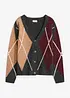 Strickjacke mit Jacquardmuster, bonprix