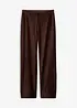 Pantalon en velours côtelé à taille élastiquée, bonprix