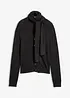 Feinstrickjacke mit Schaldetail, bonprix