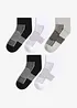 Sportsocken mit Innenfrottee (5er Pack), bonprix