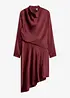 Satin-Midikleid, bonprix