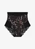 Culotte sculptante avec dentelle, maintien modéré, bonprix