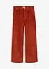 Pantalon en velours de coton côtelé, bonprix