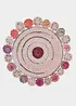 Tapis rond avec cercles multicolores, bonprix