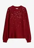 Pullover mit Pailletten, bonprix