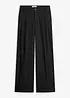 Pantalon large à pinces, bonprix