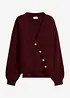 Grobstrickjacke aus weichem Wollmix, bonprix