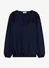 Langarmshirt mit Spitze, bonprix