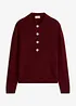 Pull polo avec laine, bonprix