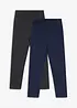 Lot de 2 leggings thermiques, bonprix