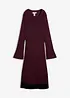 Robe en maille à détails contrastants, bonprix