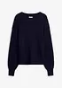 Pull oversize en maille ajourée, bonprix