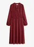Chiffonkleid mit ausgestelltem Rock, bonprix