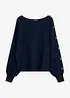 Pullover mit Knopfdetails, bonprix