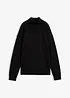Rollkragenpullover aus reiner Baumwolle, bonprix